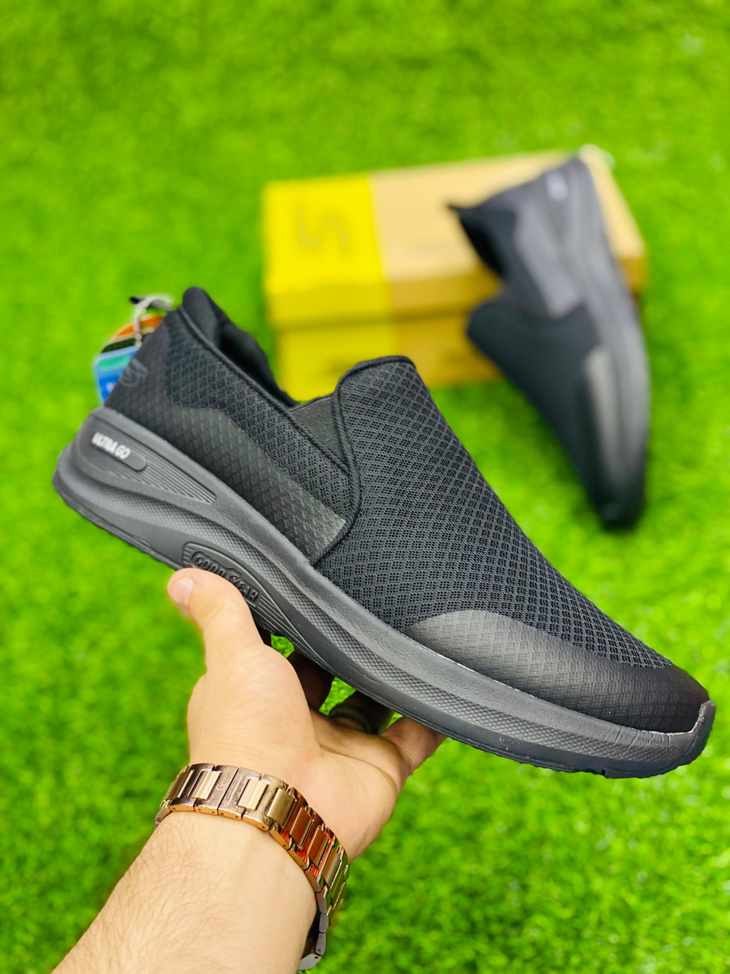 Skechers - Ultra Go-Goodyear - All Black 2.0