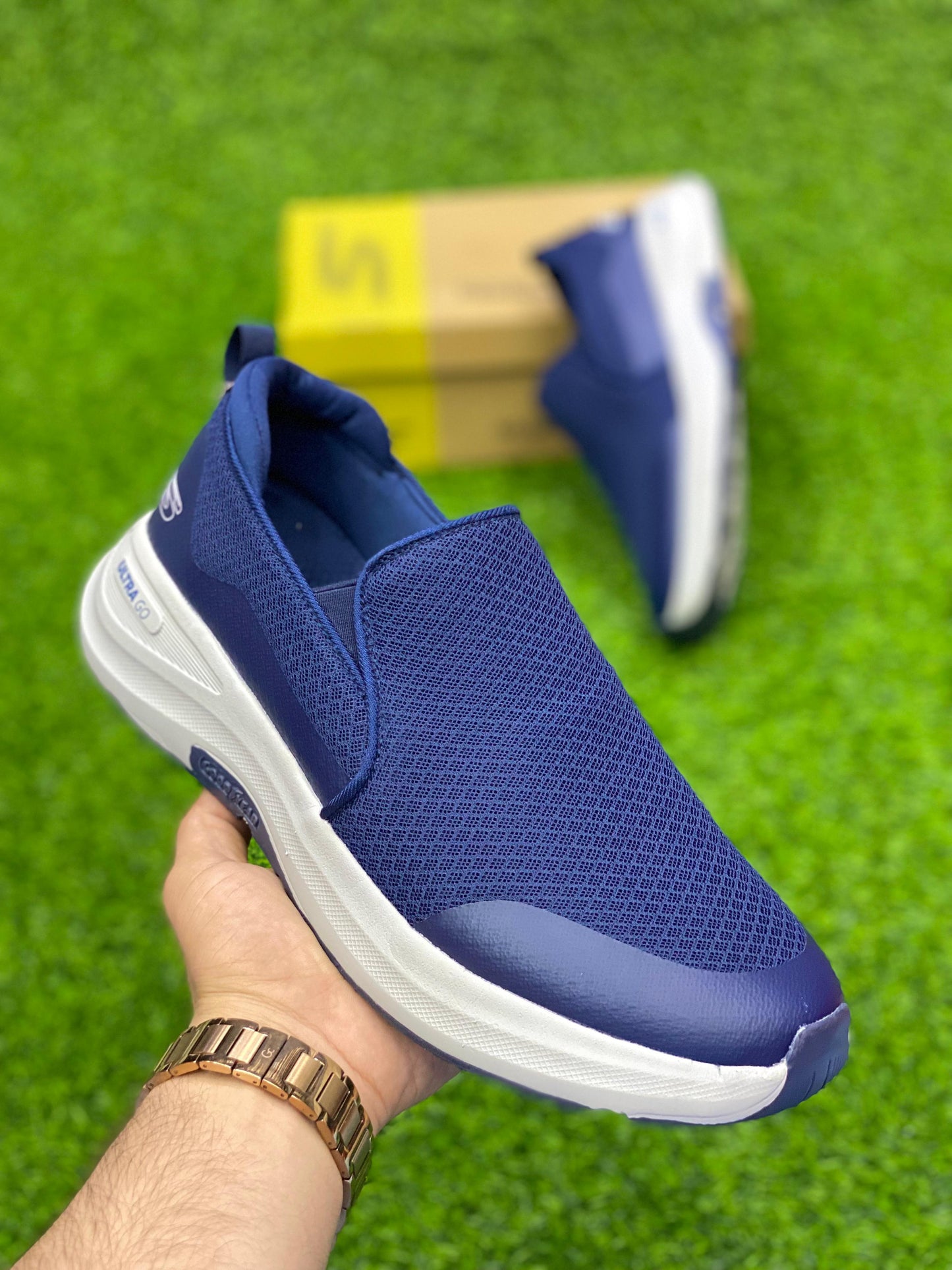 Skechers - Ultra Go-Goodyear - Blue White 2.0