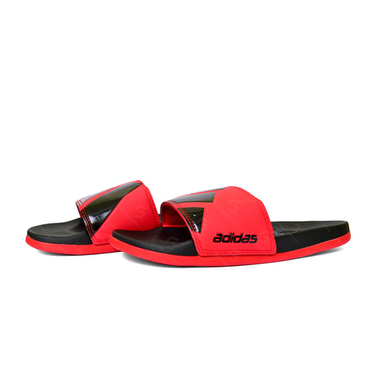 Adid Adilette - Trefoil - Red Black