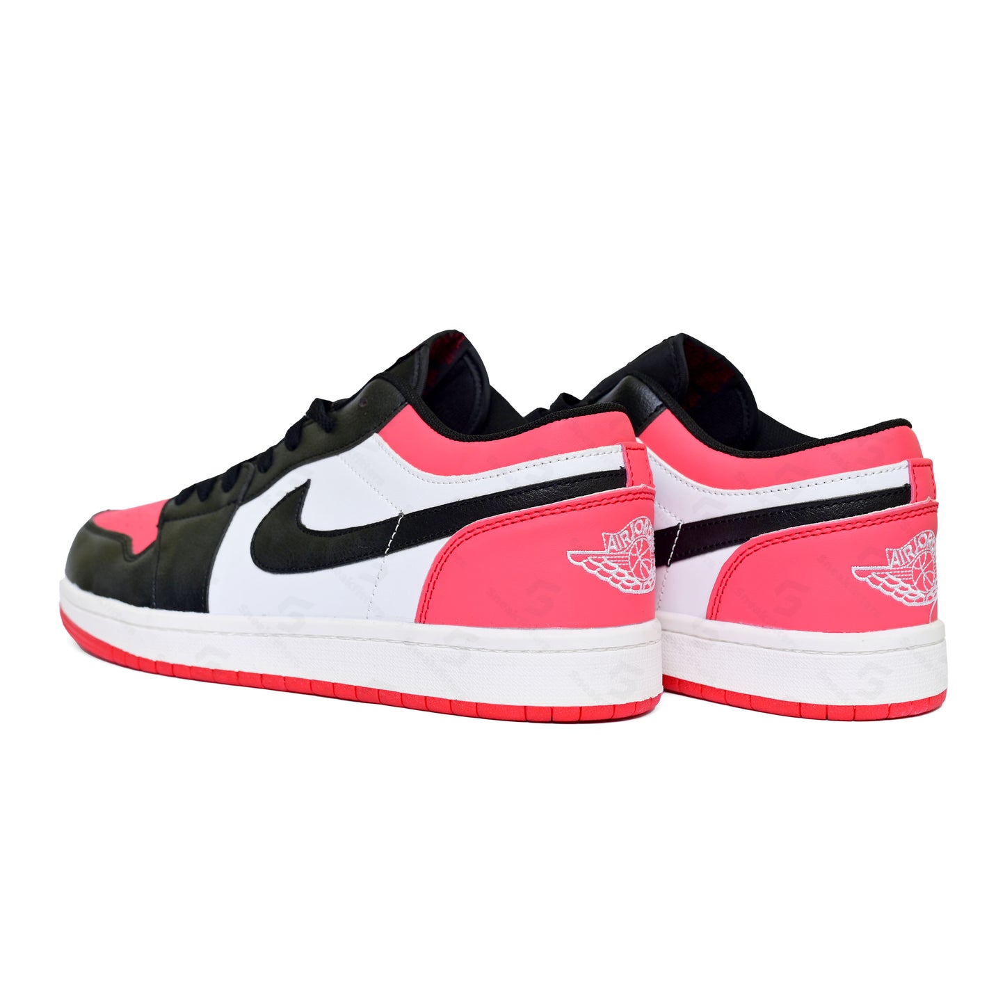 Ar Jdn 1 Low - Gym Red Black Toe