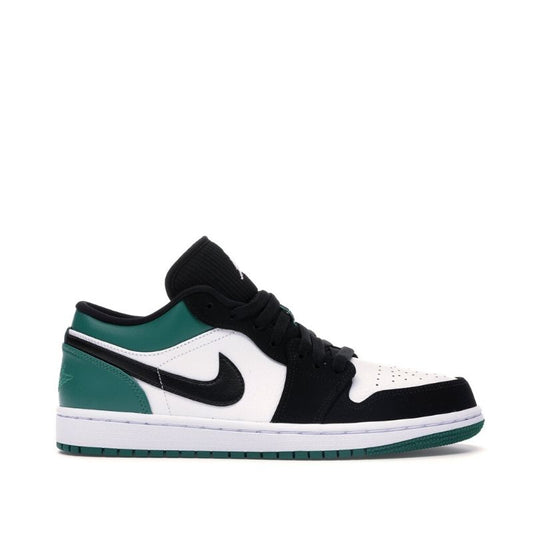 AR JDN 1 Low - White Black Mystic Green