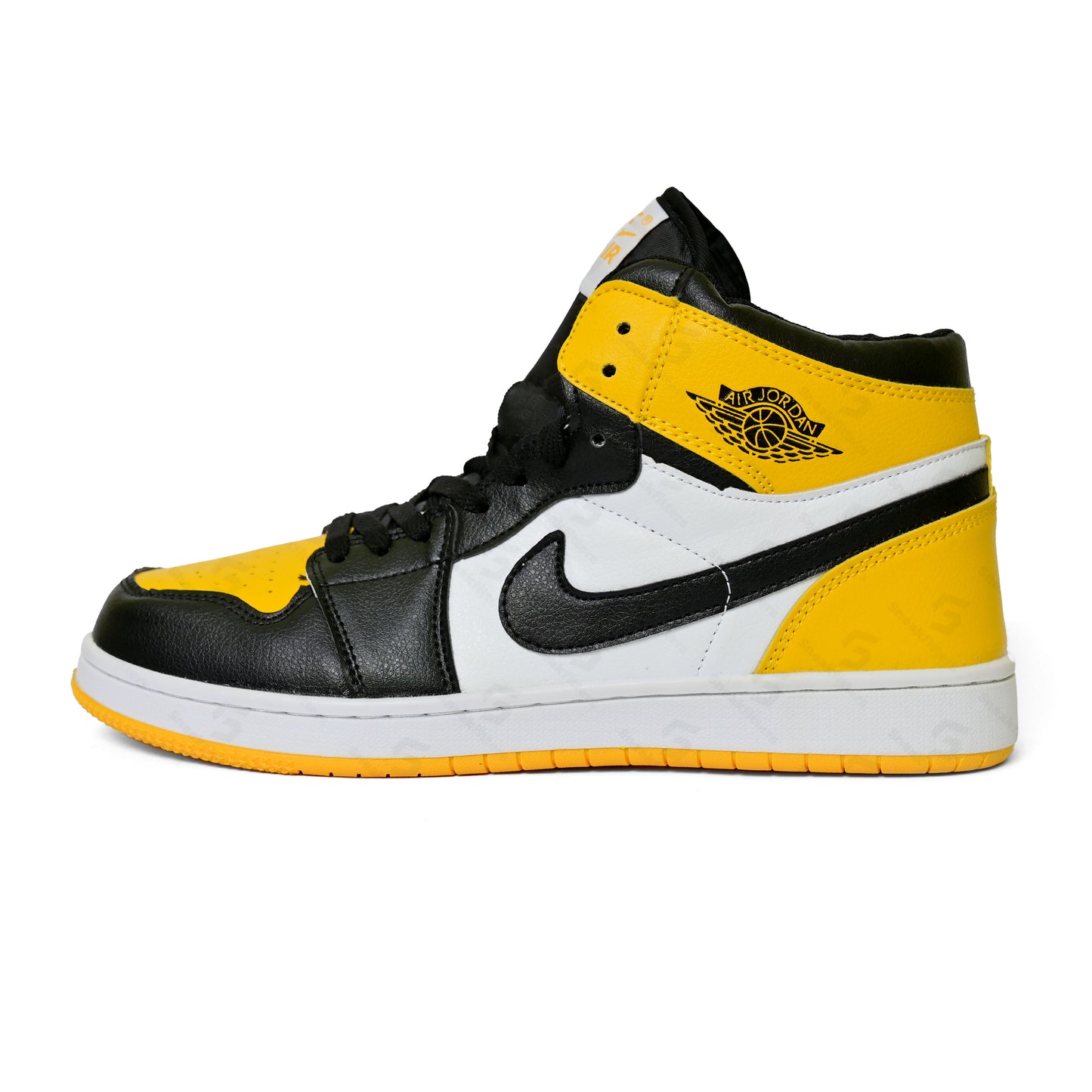 Ar Jdn 1 Mid - Retro - Yellow Black