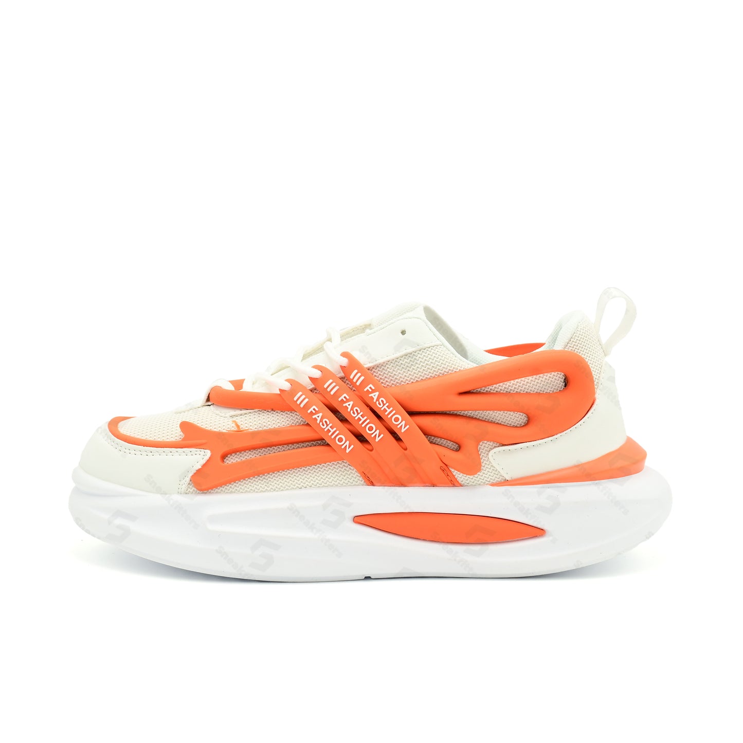 Fashion - B-bold - White Orange