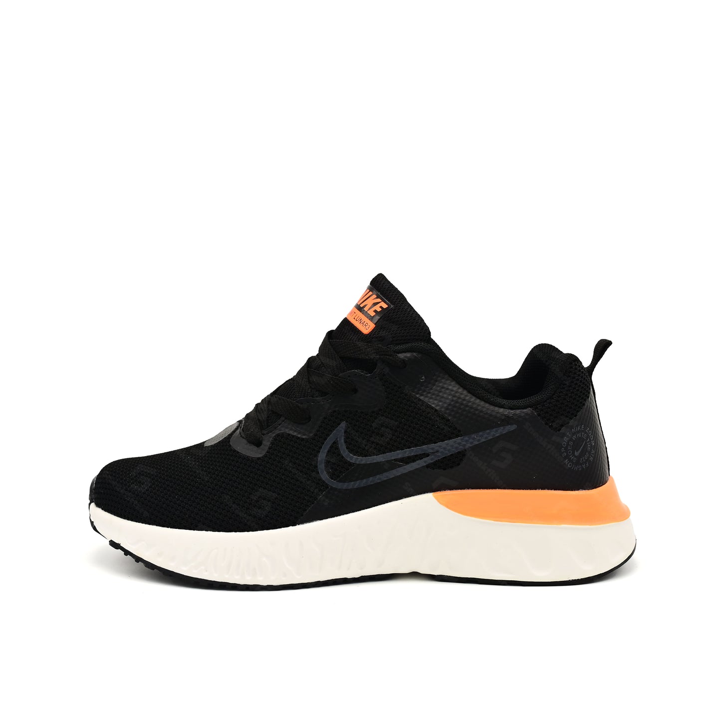 NKE Zoom - React Flyknit - Black White