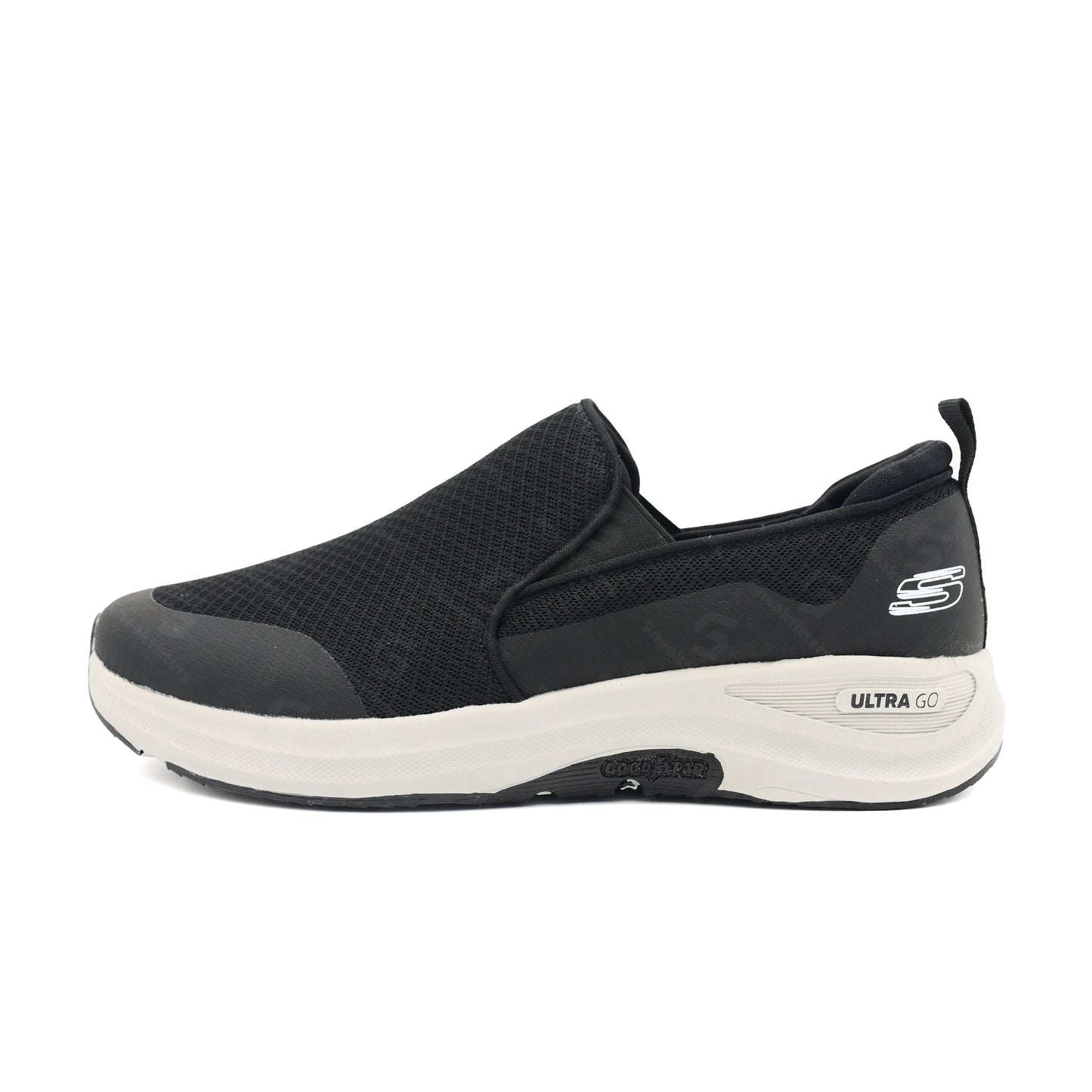 Skecher - Banlin Ultra Go-Goodyear Sole - Black White