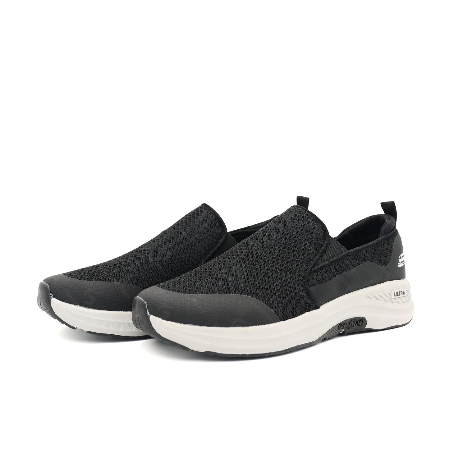 Skecher - Banlin Ultra Go-Goodyear Sole - Black White