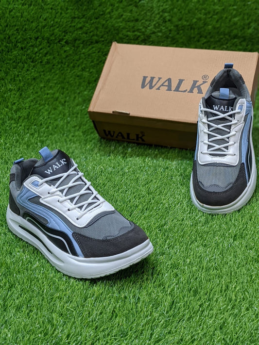Walk - Cures Fused Sneakers - Grey Blue