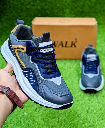 Walk - Premium Sports Shoes - Navy Blue