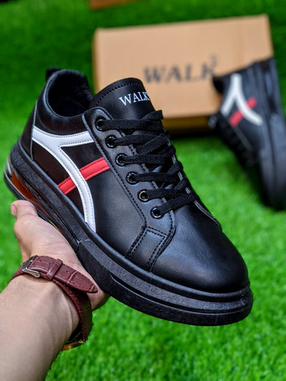 Walk - Supercup Leather  Shoes - Black