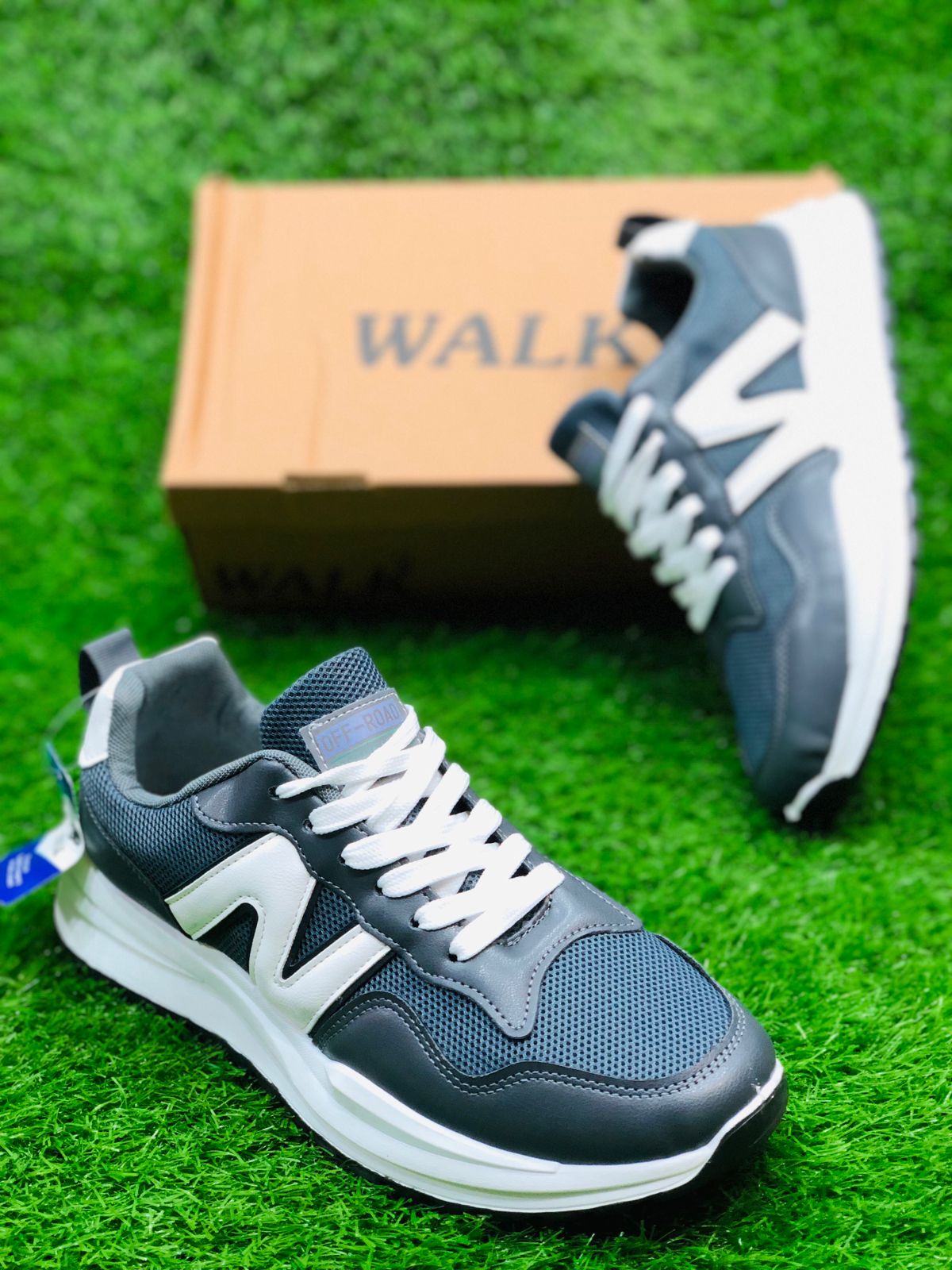 Walk - Unisex Chunky - Grey Black