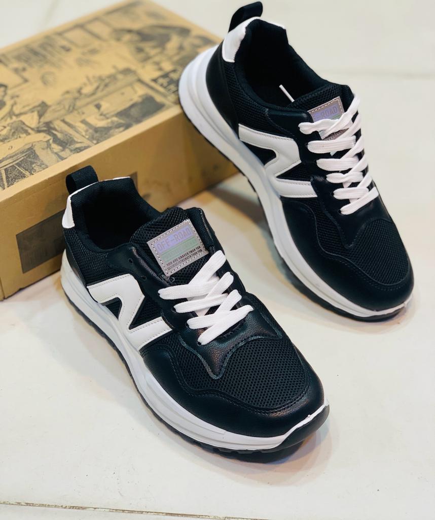 WalkLine - Comfortable New Stylish And Trendy Shoe - Black