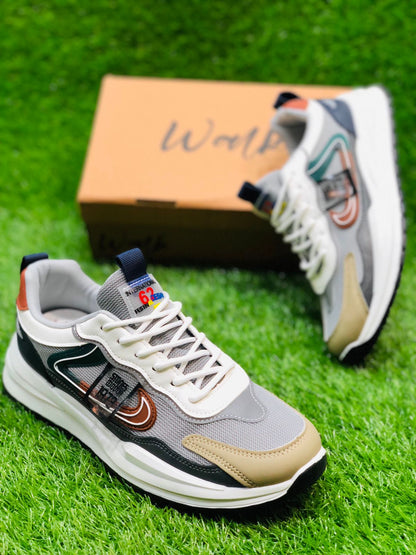 Walker - Cures Fused Sneakers - Grey Khaki