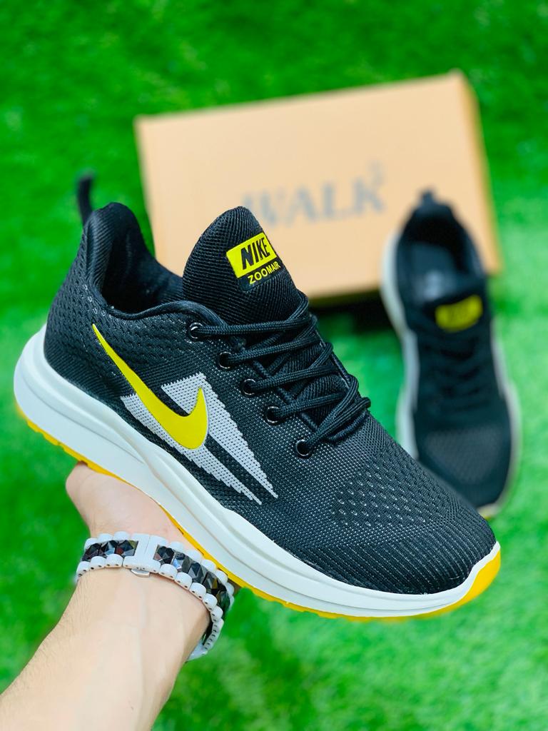 Walkers - Sports Shoes - Black Yellow