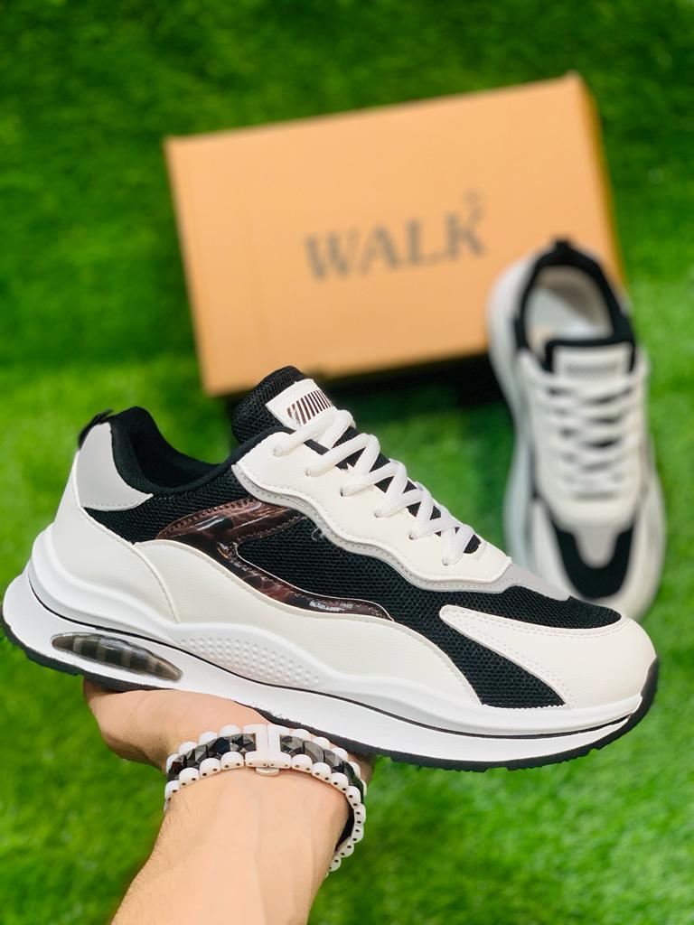 Walkers - Sports Shoes - White Black