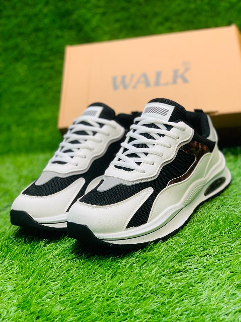 Walkers - Sports Shoes - White Black