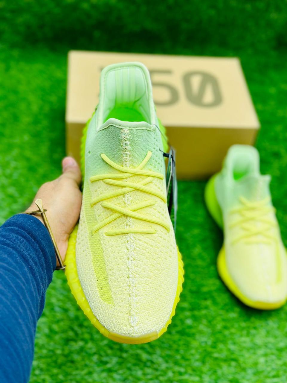 Yeezy - 350 Wave Runner Jogger - Yellow Green