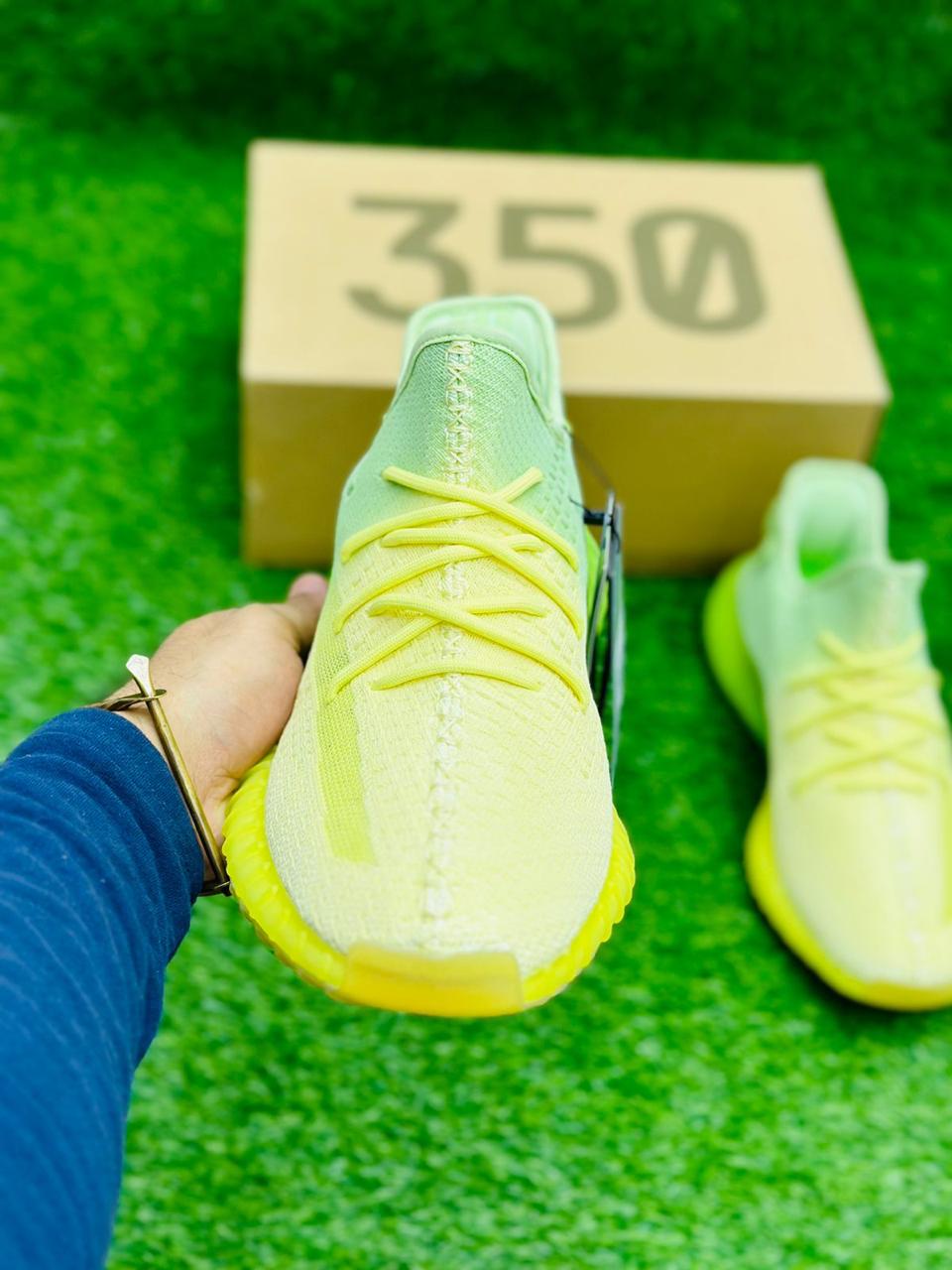 Yeezy - 350 Wave Runner Jogger - Yellow Green